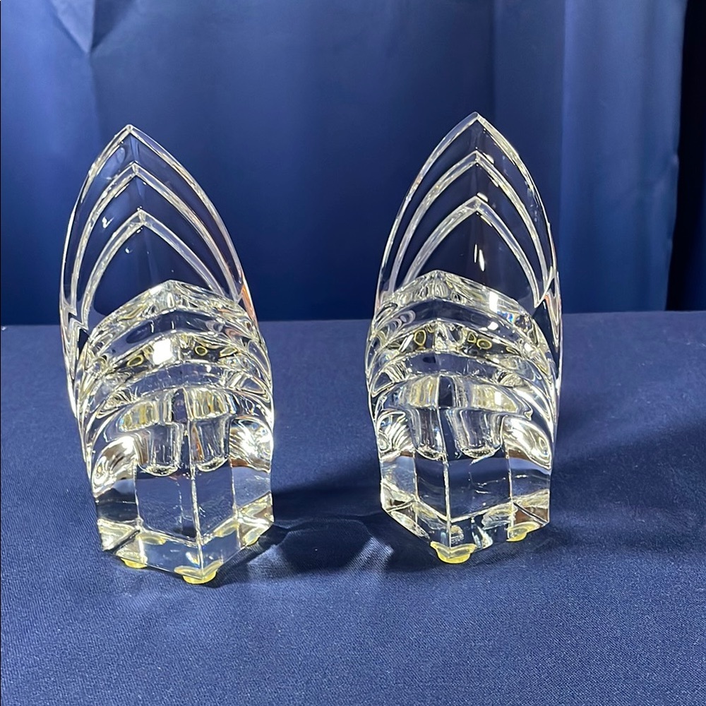 Crystal Candlestick Holders
